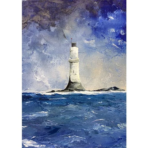 Little Pint-Sized Lighthouse Print