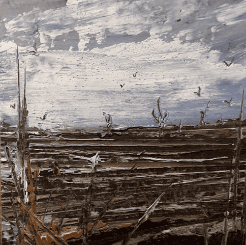 Winter Fields - SOLD
